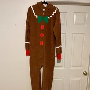Like New - Tipsy Elves Unisex Gingerbread Onesie - Cozy Christmas Fun for All!